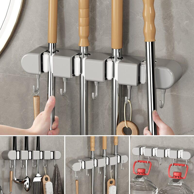 ✨2023 Hot Sale✨Multifunctional Mop Holder with Hook - Image 8