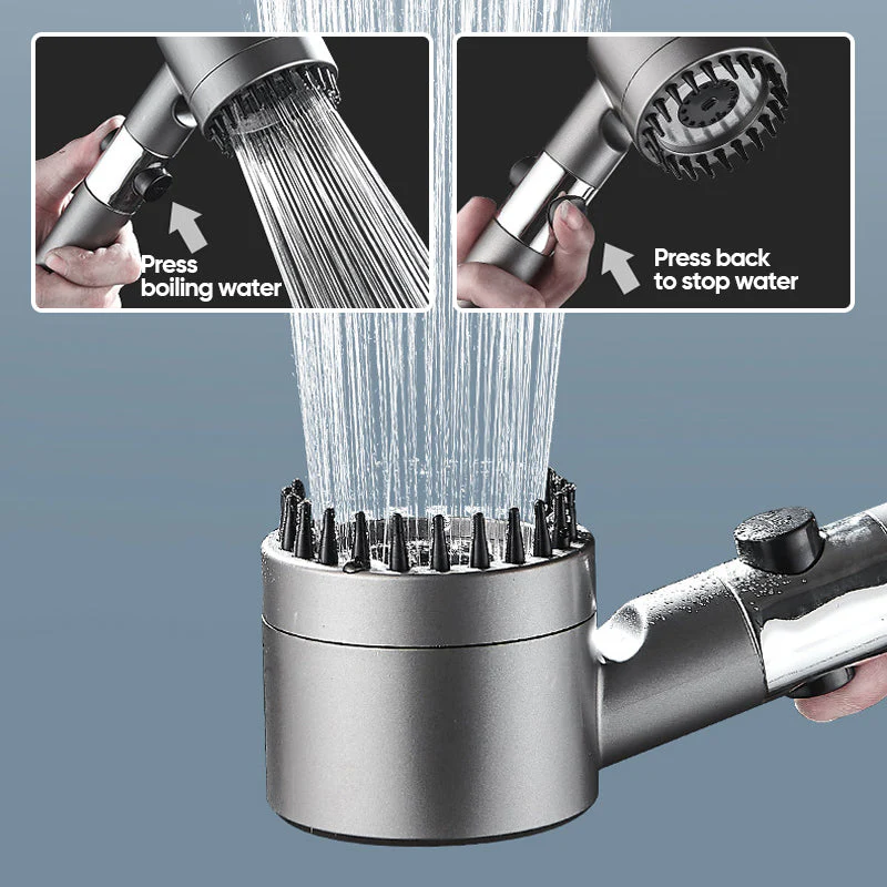 Multifunctional one-button adjustment shower head - Image 6