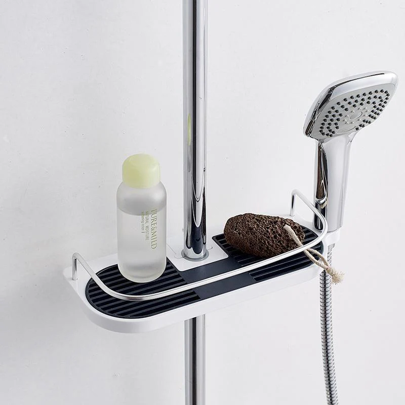 Multifunctional Shower Lift Bar Storage Rack - Image 2