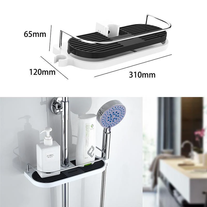 Multifunctional Shower Lift Bar Storage Rack - Image 3