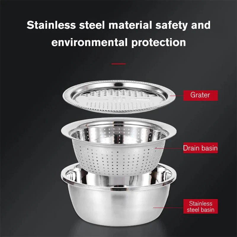 Multifunctional Stainless Steel Basin - Image 8