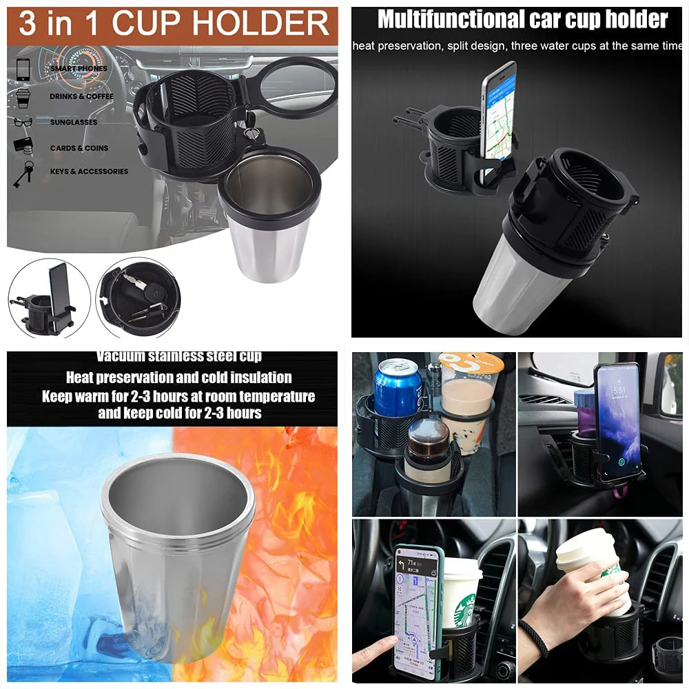 Multifunctional Vehicle-mounted Cup Holder - Image 2