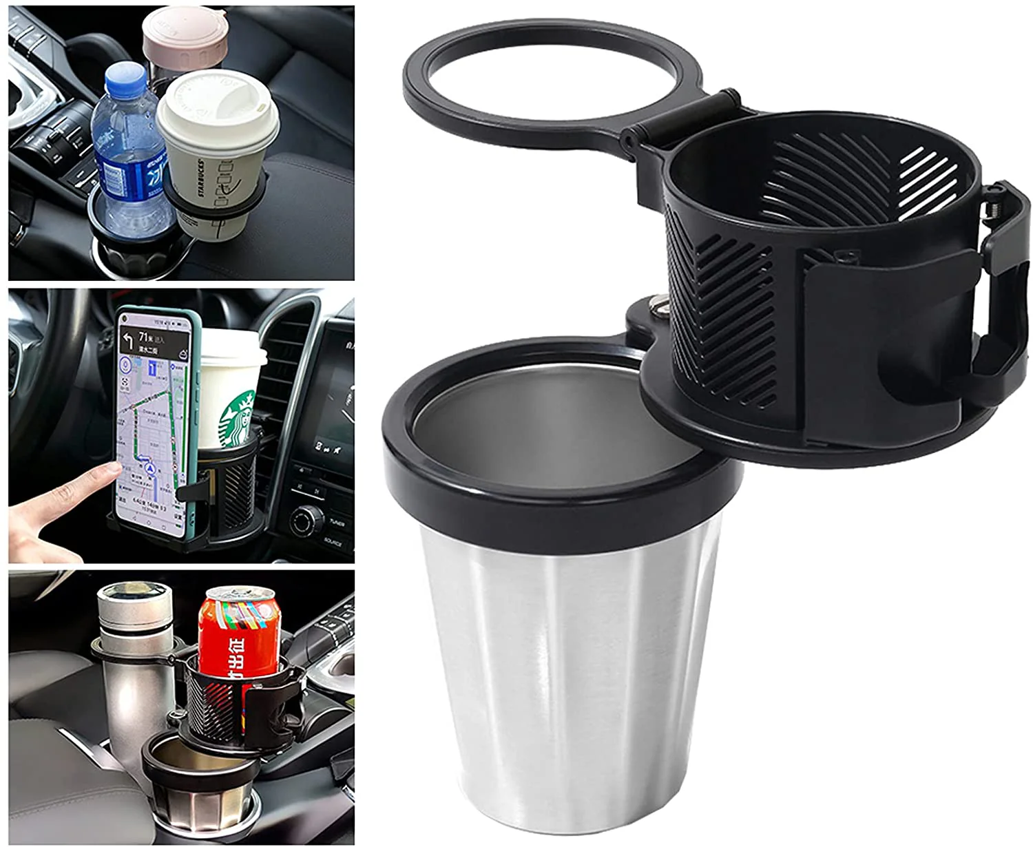 Multifunctional Vehicle-mounted Cup Holder - Image 6
