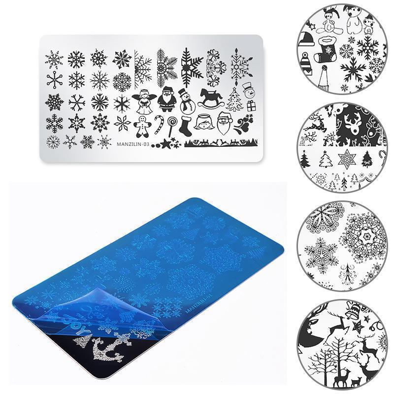 Nail Art Stamping Template--Christmas Style - Image 9