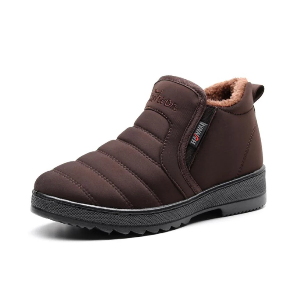 New Fashion Waterproof And Velvet Warm Non-Slip Cotton Shoes - Image 10