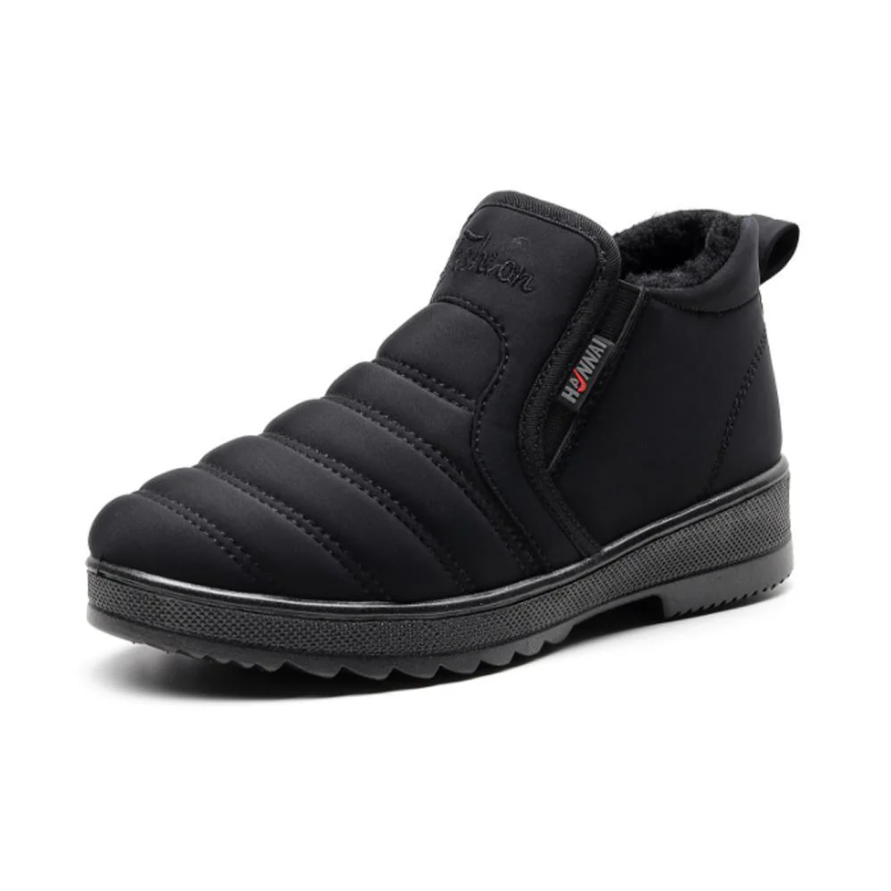 New Fashion Waterproof And Velvet Warm Non-Slip Cotton Shoes - Image 11