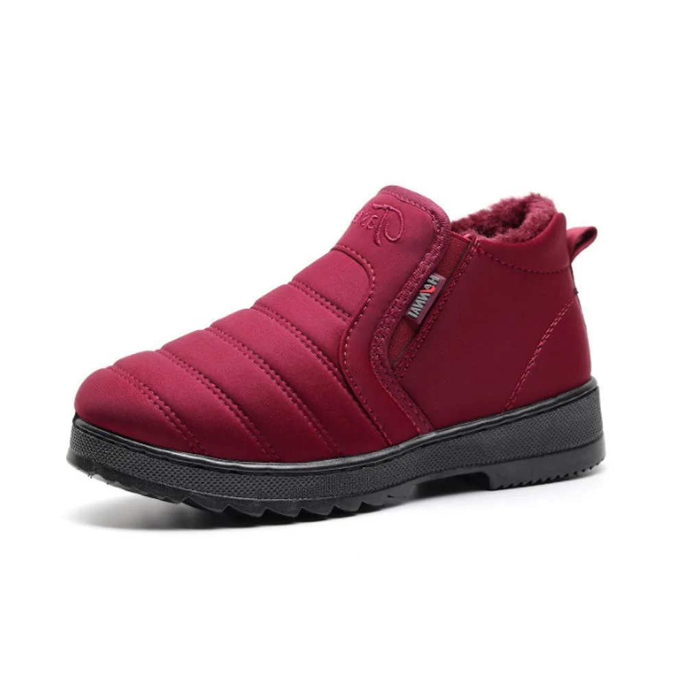 New Fashion Waterproof And Velvet Warm Non-Slip Cotton Shoes - Image 9