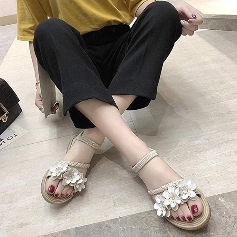 New Women's Sandals With Bohemian Flowers - Image 6