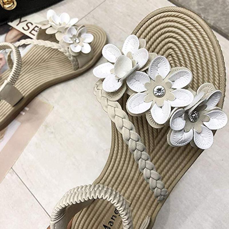 New Women's Sandals With Bohemian Flowers - Image 7