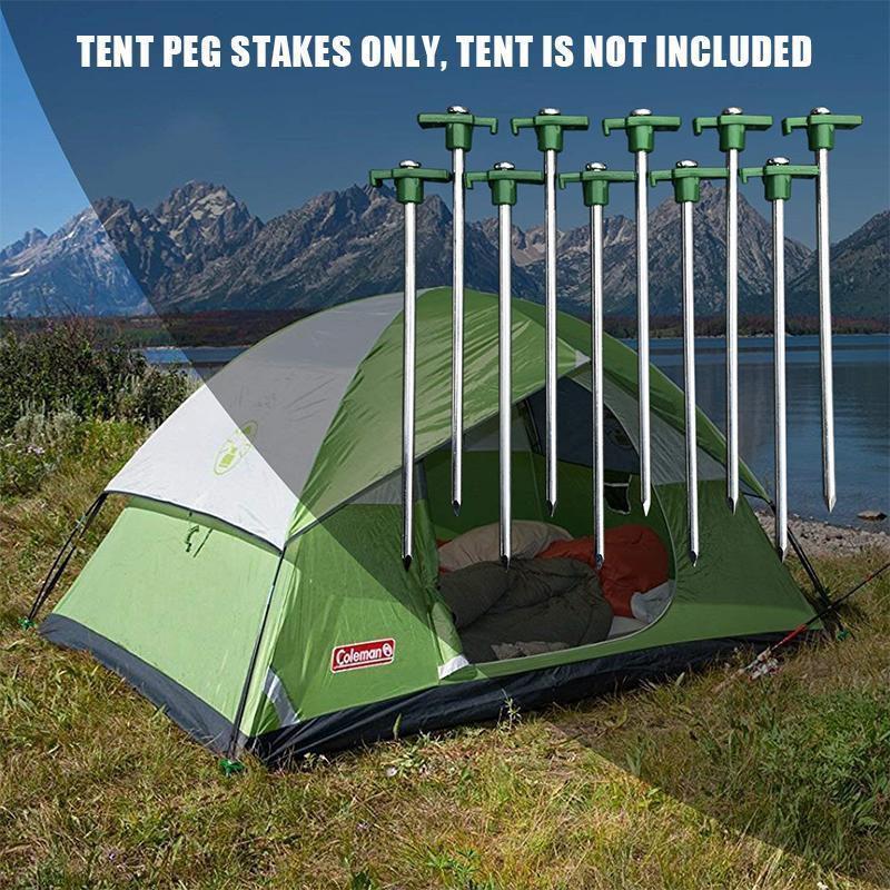 Non-Rust Camping Family Tent Pop Up Canopy Stakes - Image 8