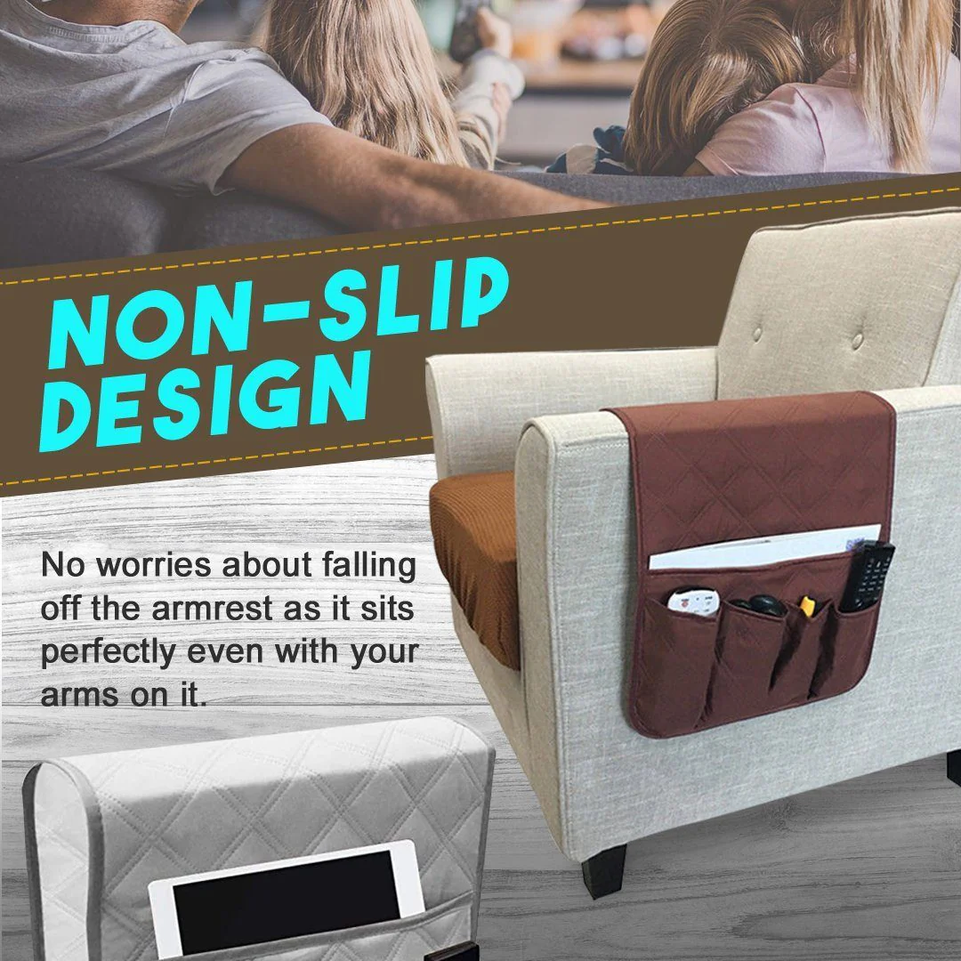 Non-Slip Sofa Couch Armrest Organizer - Image 3