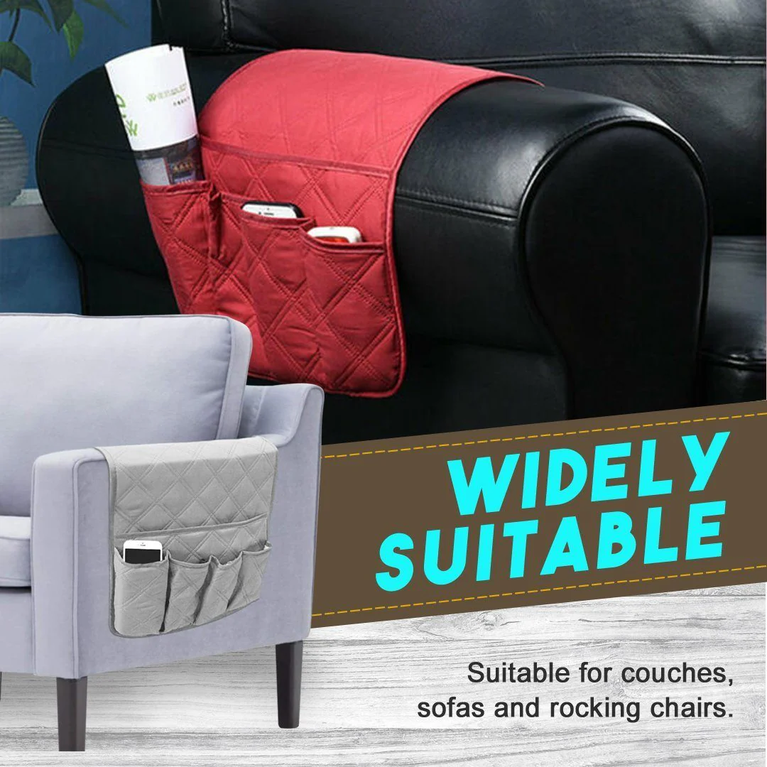 Non-Slip Sofa Couch Armrest Organizer - Image 5