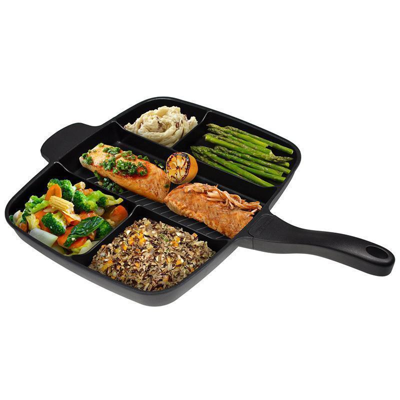 Non-Stick Divided Meal Skillet - Image 5