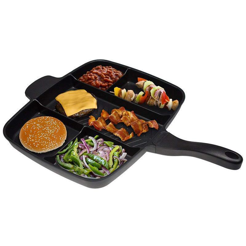 Non-Stick Divided Meal Skillet - Image 6