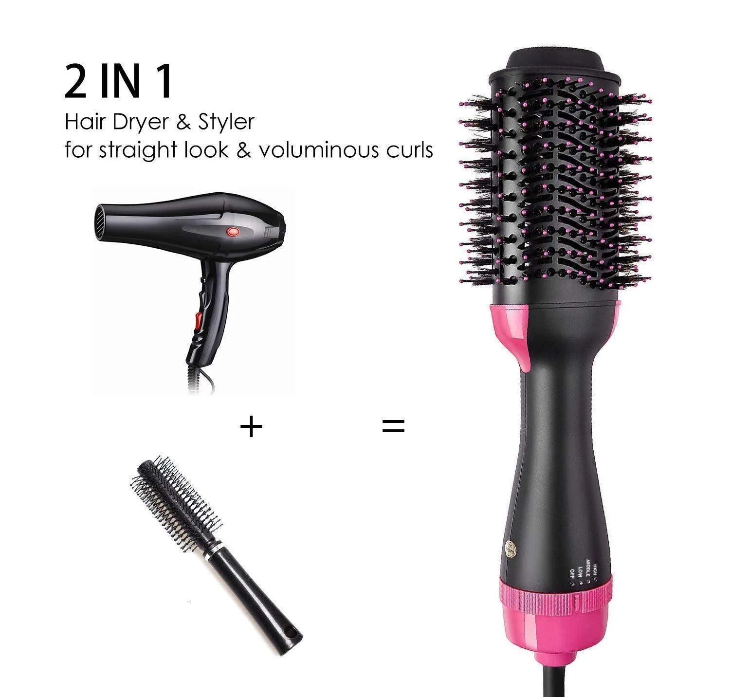 One Step Salon 2-in-1 Hair Dryer & Styler - Image 5