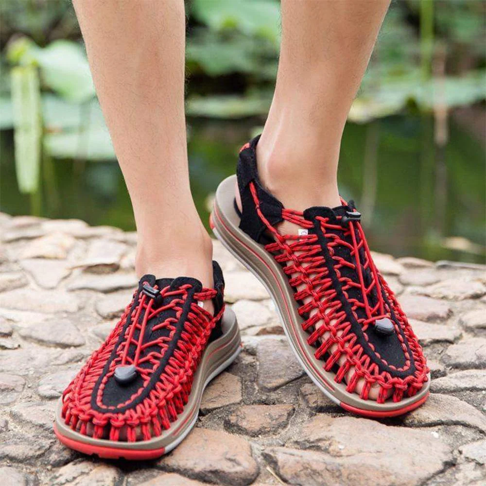 Outdoor Breathable Woven Sandals - Image 3