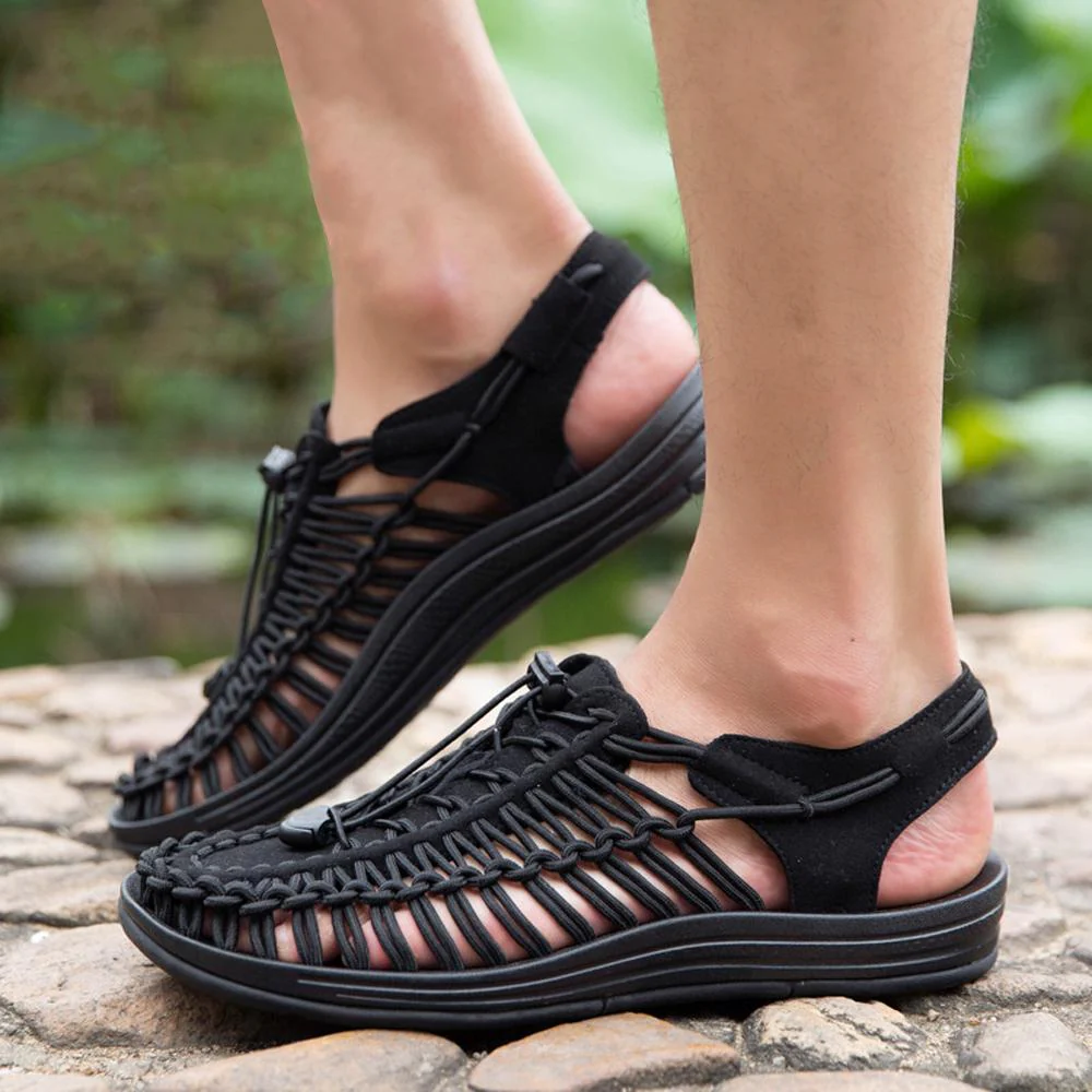 Outdoor Breathable Woven Sandals - Image 4