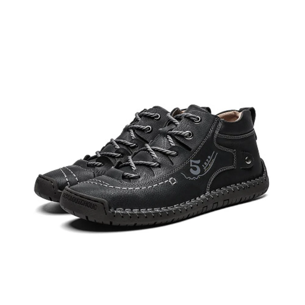 Outdoor Men Plus Velvet Boots Hiking Shoes - Image 2