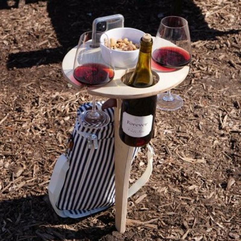 Outdoor Portable Diy Wine Table - Image 2