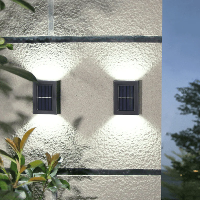 Outdoor Solar Wall Mount Path Lamp - Image 2