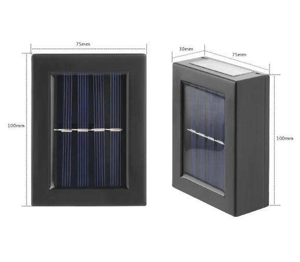 Outdoor Solar Wall Mount Path Lamp - Image 9