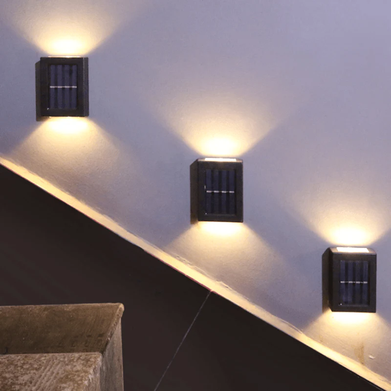 Outdoor Solar Wall Mount Path Lamp - Image 3