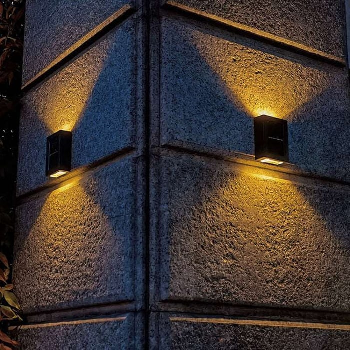 Outdoor Solar Wall Mount Path Lamp - Image 6