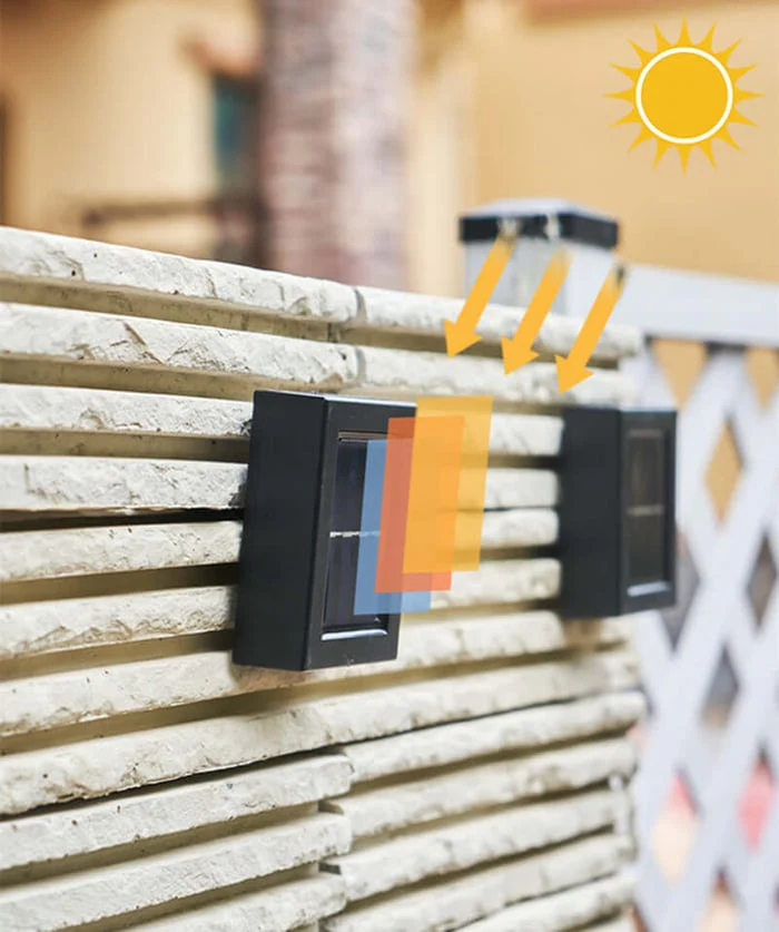 Outdoor Solar Wall Mount Path Lamp - Image 7
