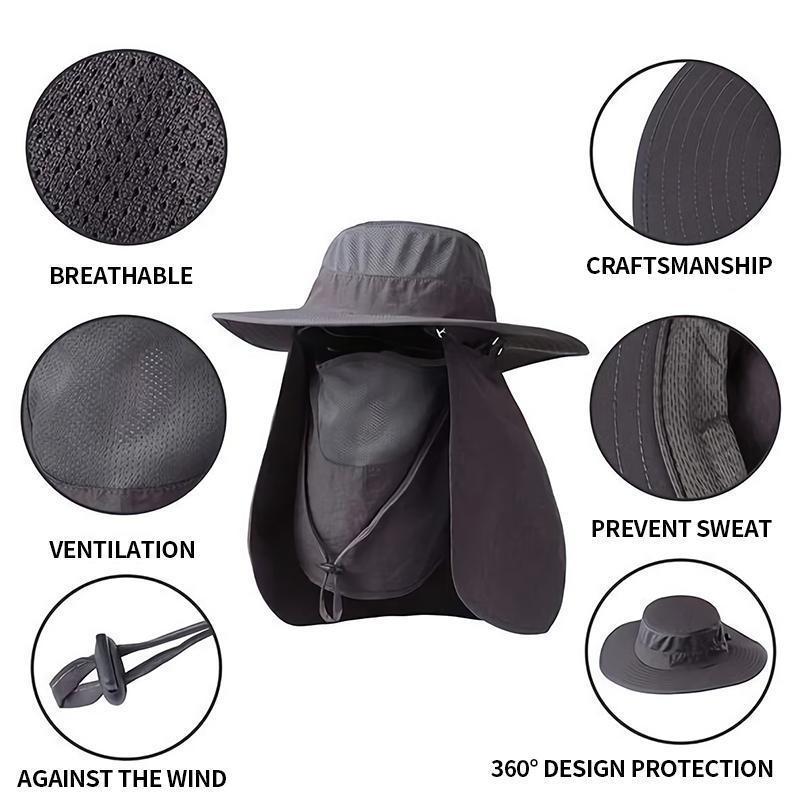OUTDOOR SUNHAT-(Shape-able, Crush-able, Fold-able, Ultra Wind Resistant) - Image 7