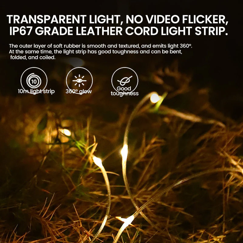 Outdoor Waterproof Portable Stowable String Light - Image 5