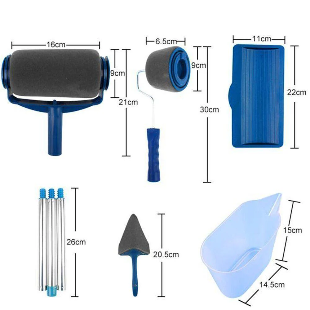 Paint Roller Brush Painting Handle Tool - Image 11