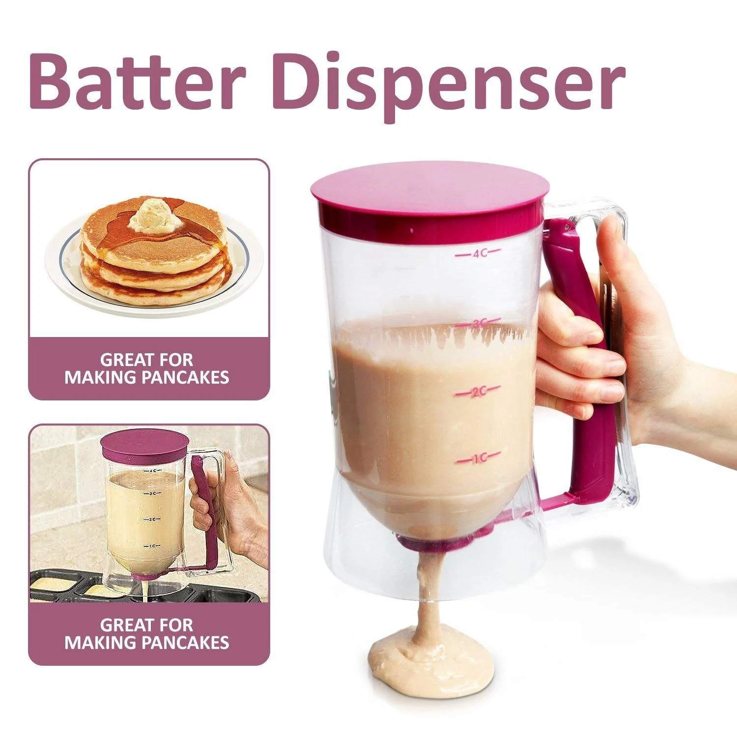 Pancake & Cupcake Batter Dispenser - Image 3