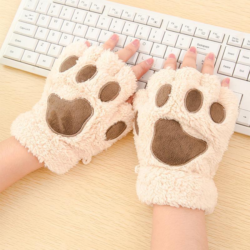 Paw Fingerless Gloves - Image 3