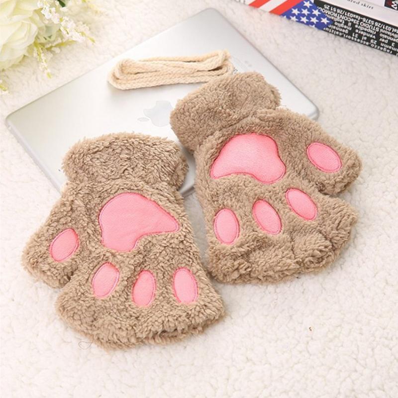 Paw Fingerless Gloves - Image 4
