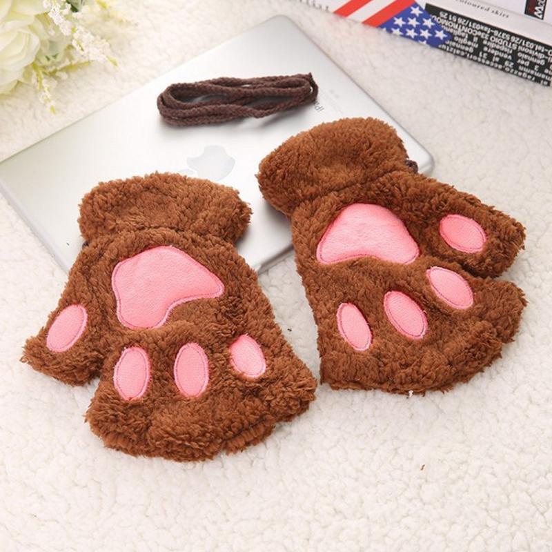Paw Fingerless Gloves - Image 5