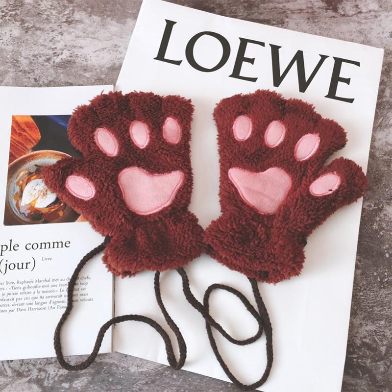 Paw Fingerless Gloves - Image 9