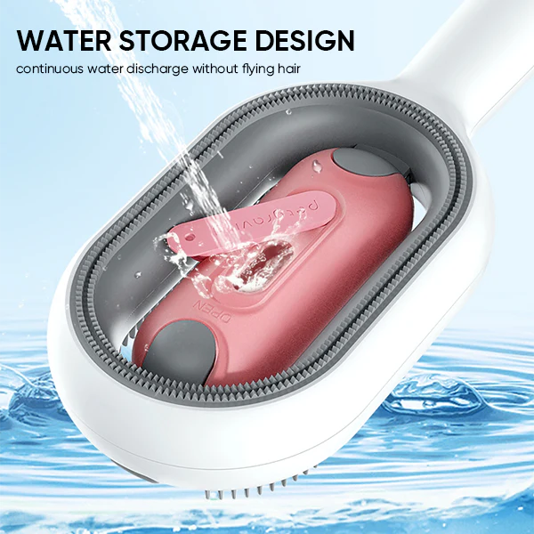 Pet Hair Removal Comb with Water Tank - Image 2