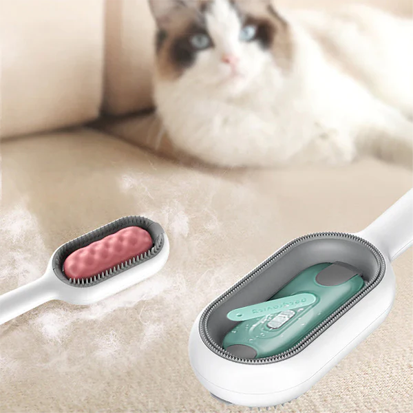 Pet Hair Removal Comb with Water Tank - Image 3