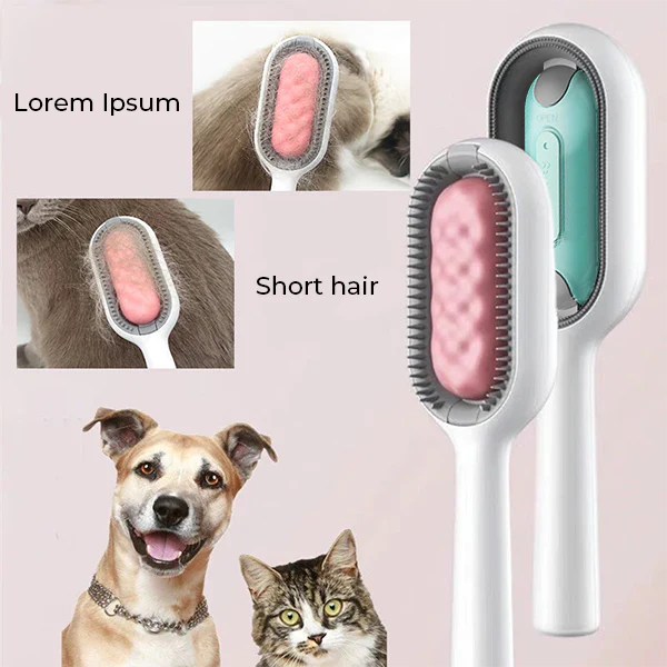 Pet Hair Removal Comb with Water Tank - Image 4