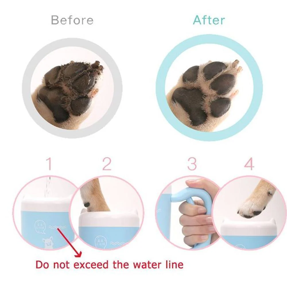 Pet Paw Cleaner Mug - Image 4