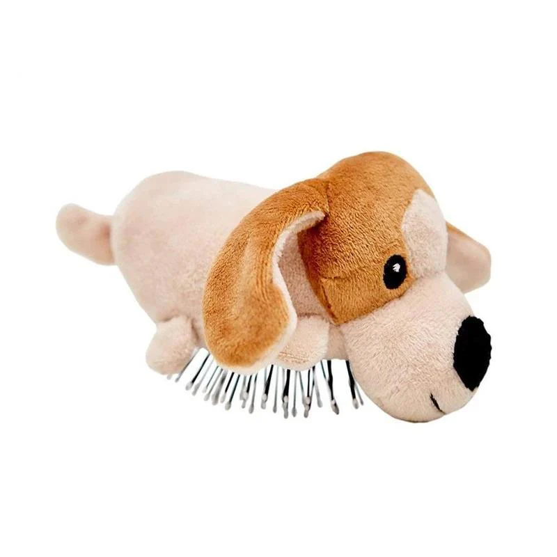 Pets Hair Comb The Detangling Brush in a Plush - Image 11