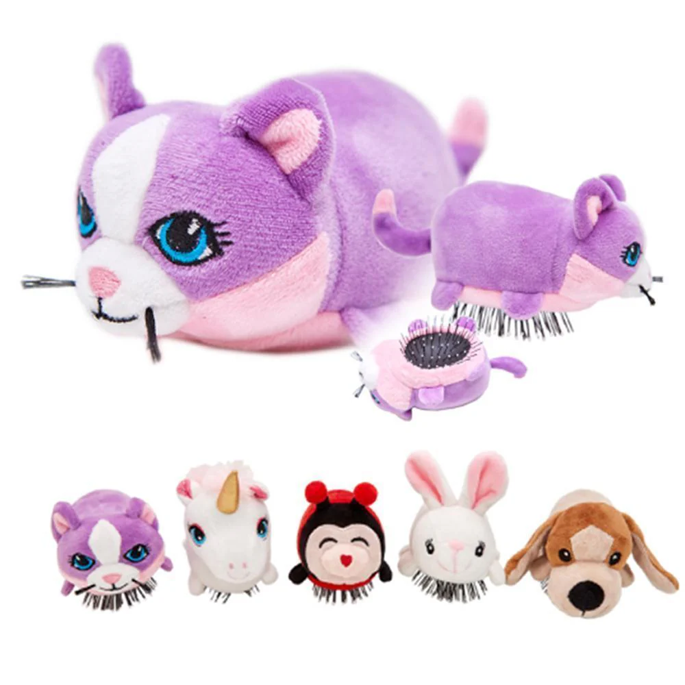 Pets Hair Comb The Detangling Brush in a Plush - Image 2