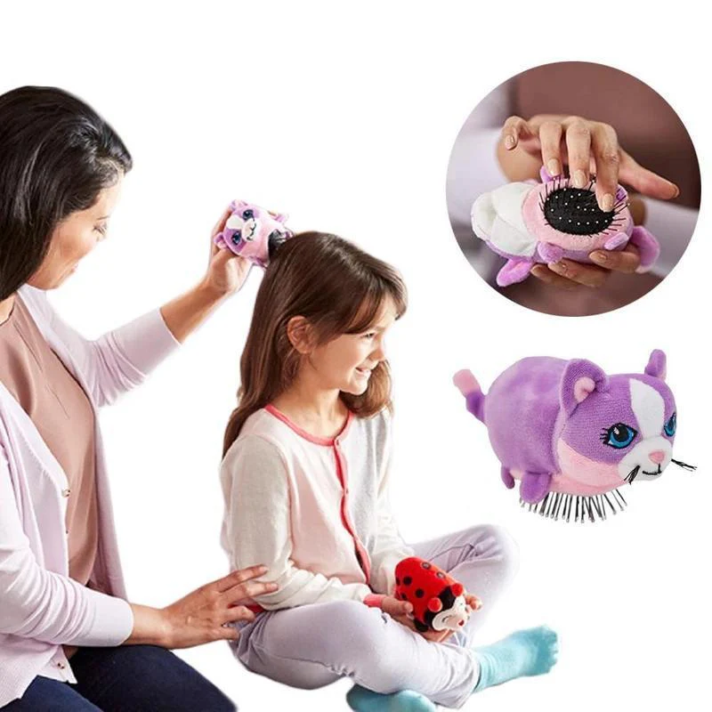 Pets Hair Comb The Detangling Brush in a Plush - Image 7