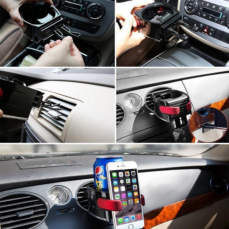 Phone & Cup Air Vent Clip-on Holder - Image 5