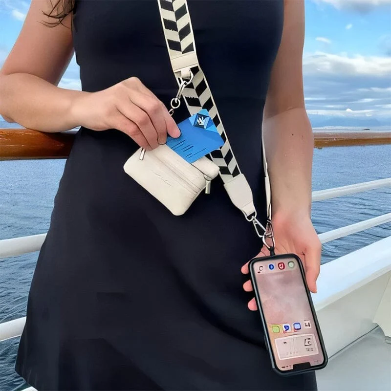Phone Strap with Zippered Pouch - Image 10
