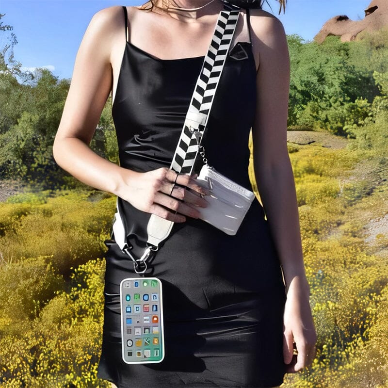 Phone Strap with Zippered Pouch - Image 11