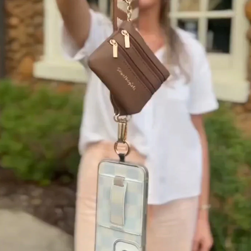 Phone Strap with Zippered Pouch - Image 13