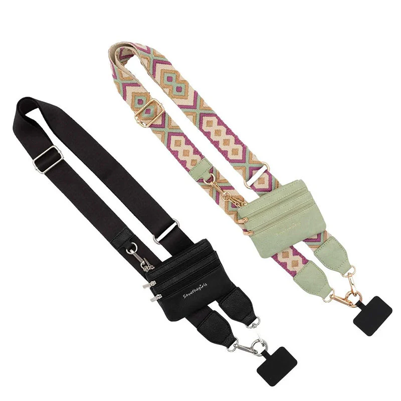 Phone Strap with Zippered Pouch - Image 33