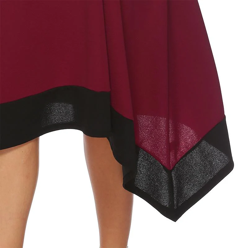 Plus Size Bow Belt Dress - Image 8