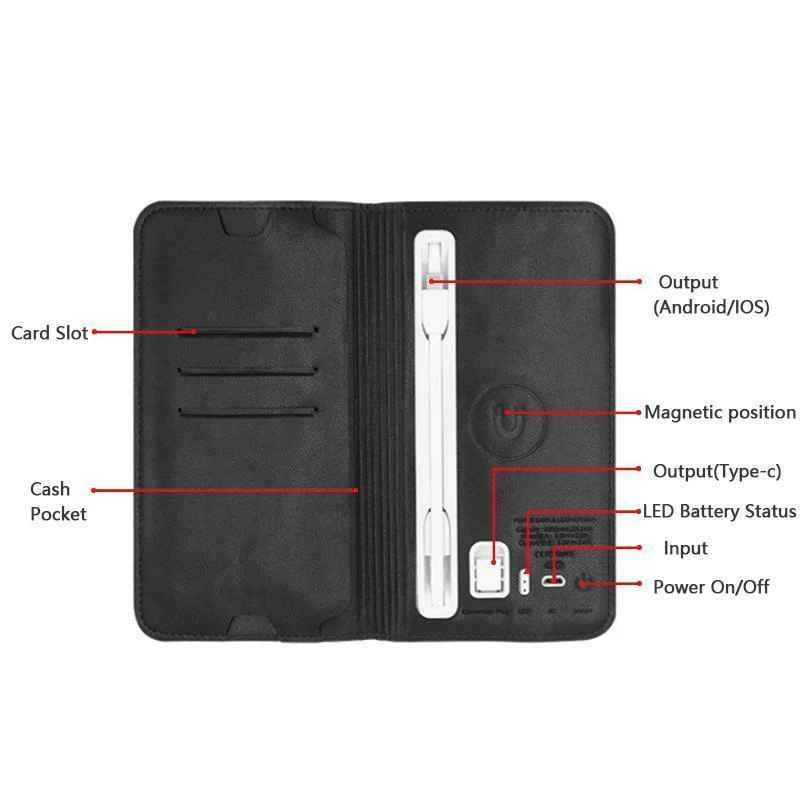 Portable Charger Wallet - Image 6